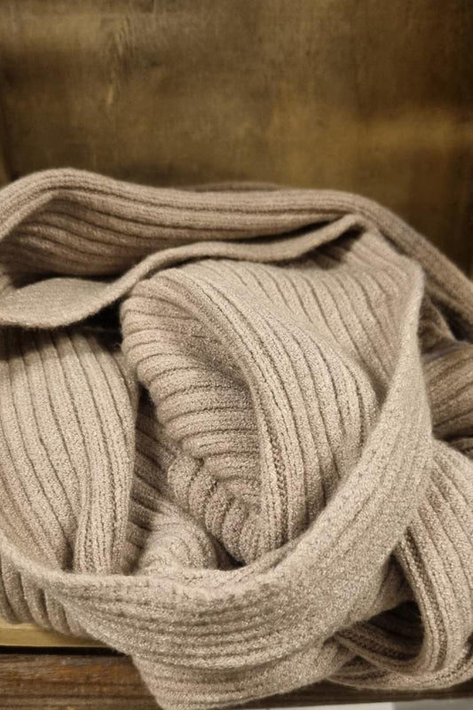 Beige skjerf
