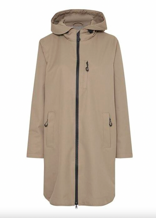 Beige jakke