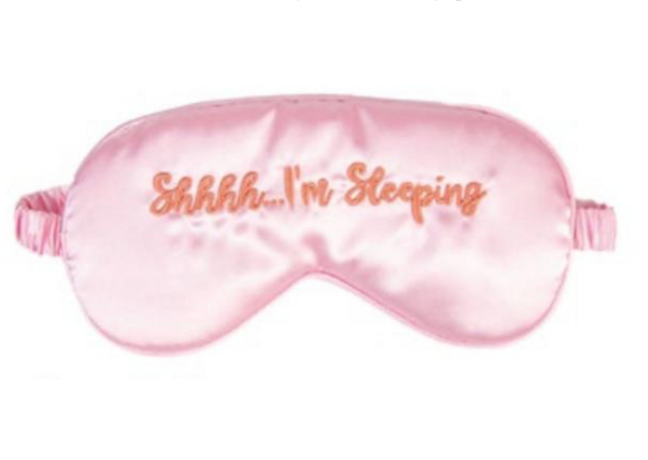 Sleep Mask Shhh I'm Sleeping