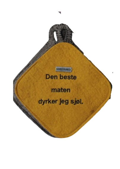 Den beste maten dyrker jeg sjøl