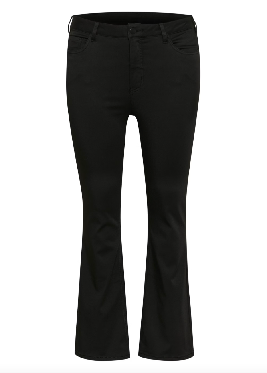 Svarte bootcut jeans