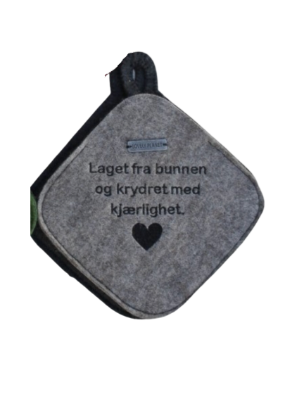 laget fra bunnen Brunmelert