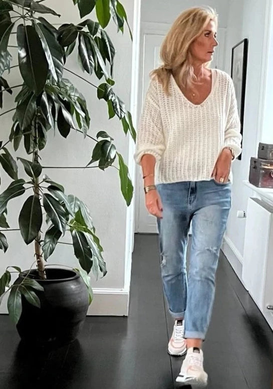 Lys blå jeans