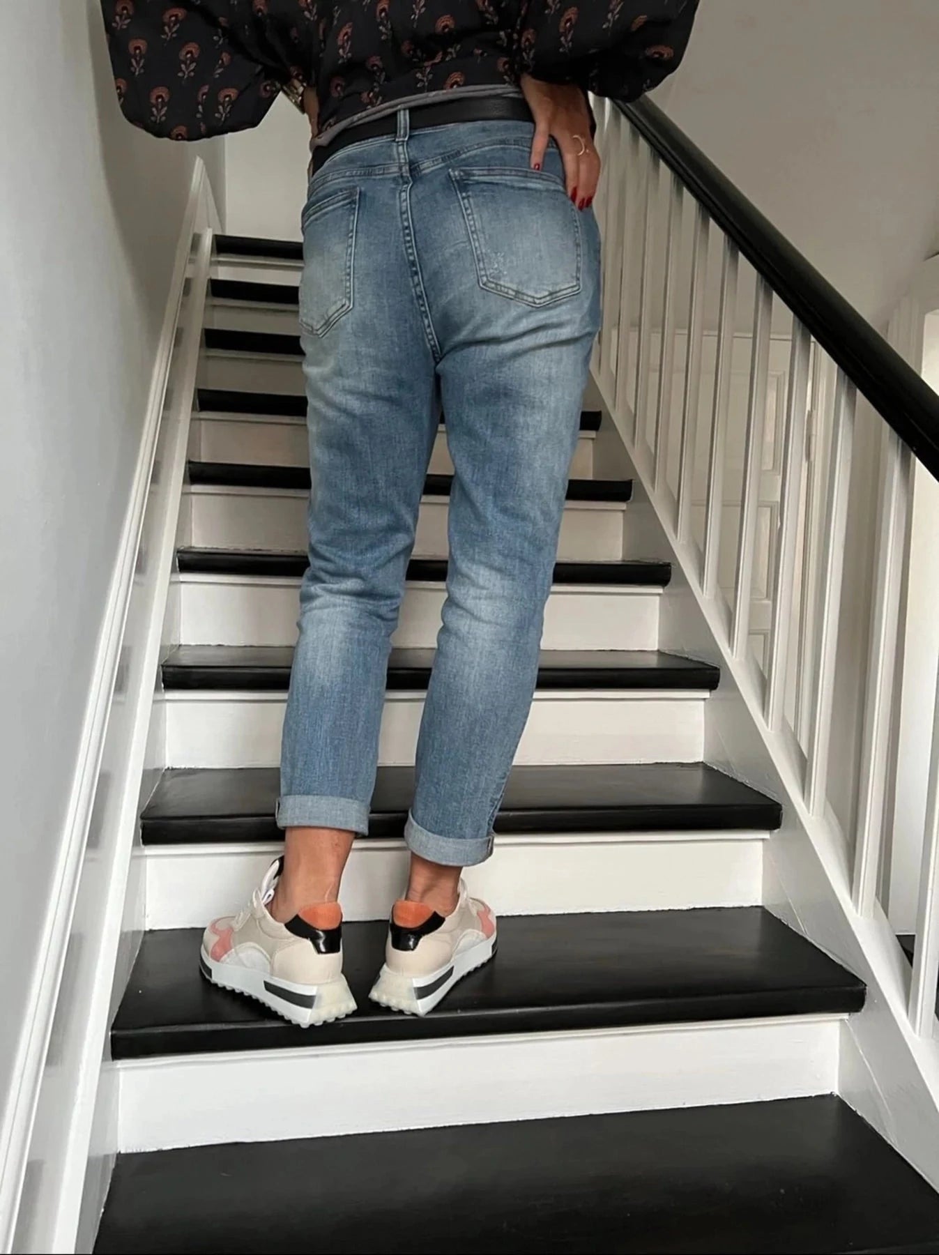Lys blå jeans