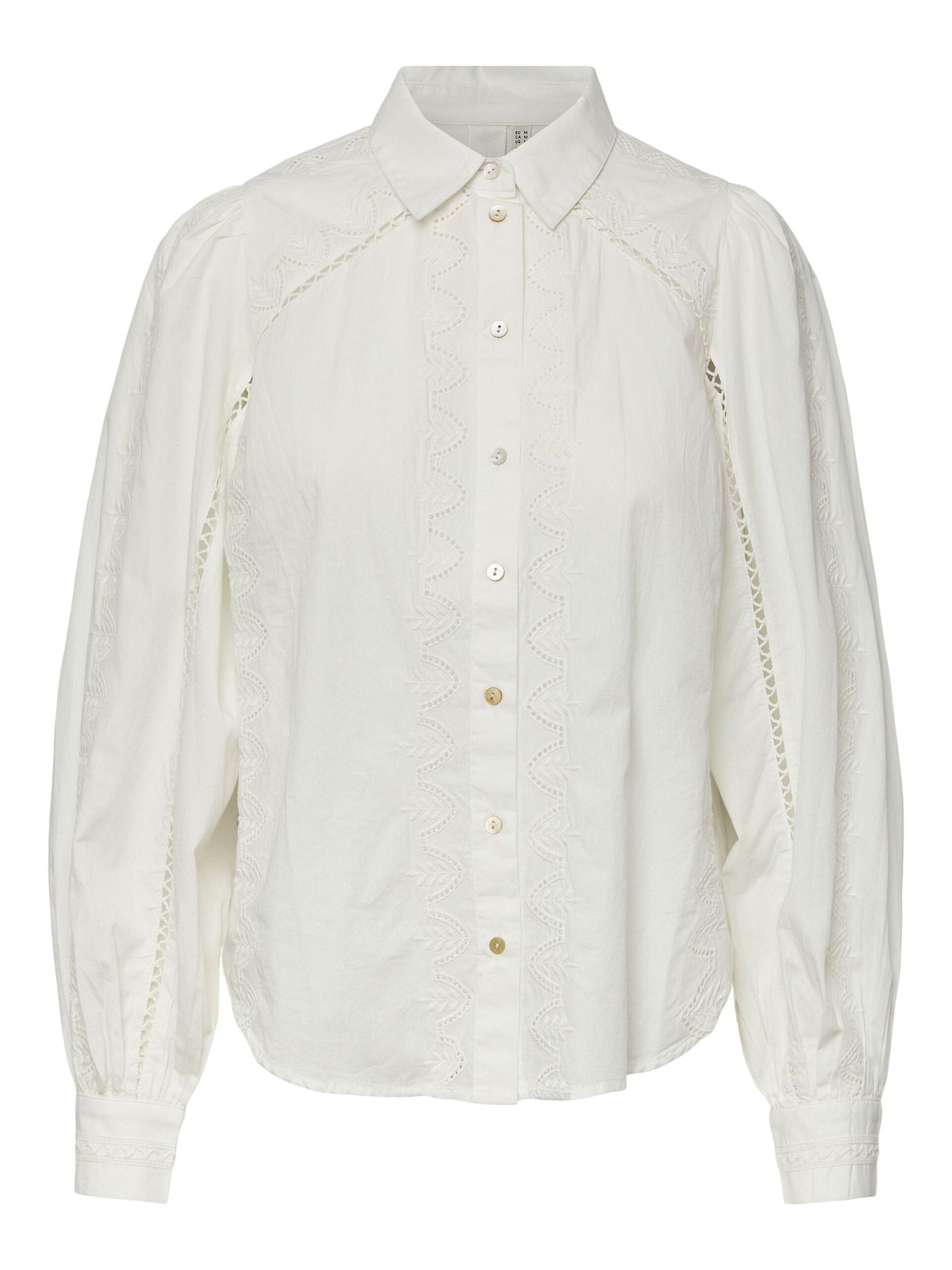 Hvit bluse
