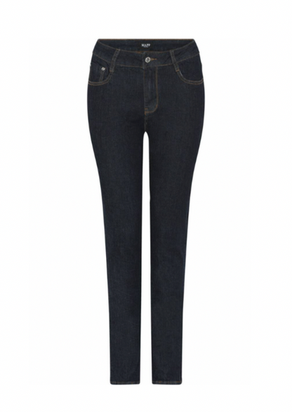 Tøffe mørkeblå jeans