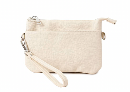 Lekker beige clutch