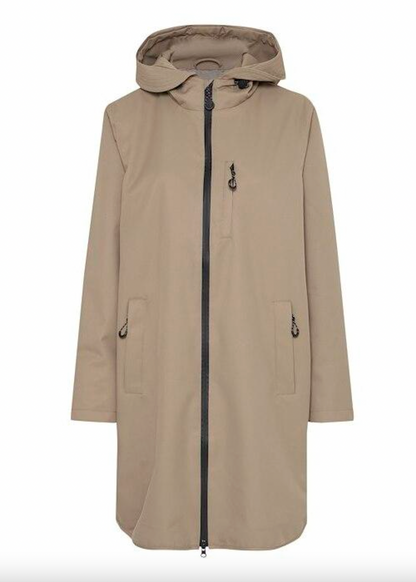 Beige jakke