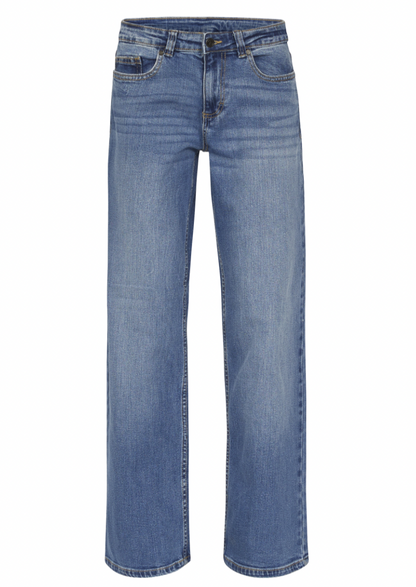 Tøffe straight jeans