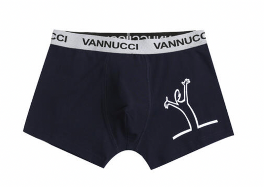 Mørkeblå boxer til herre