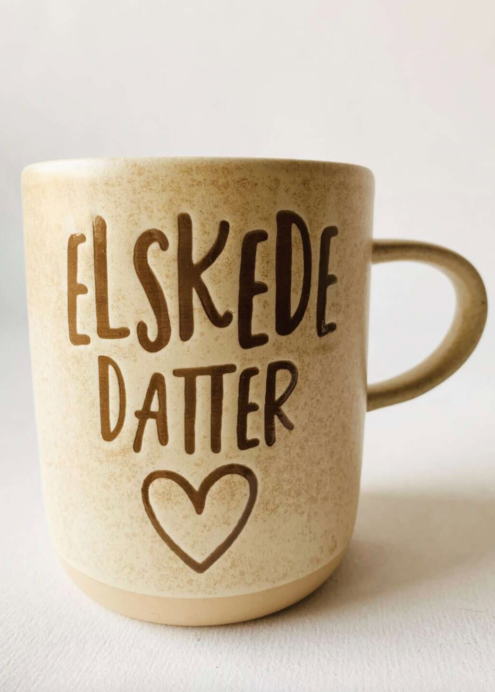 Krus med tekst