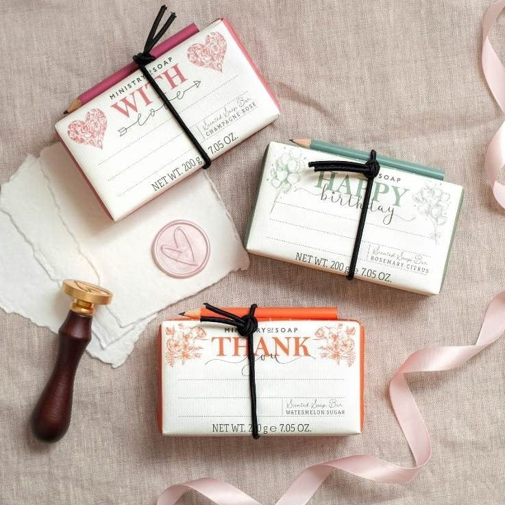 Gift Note Soap