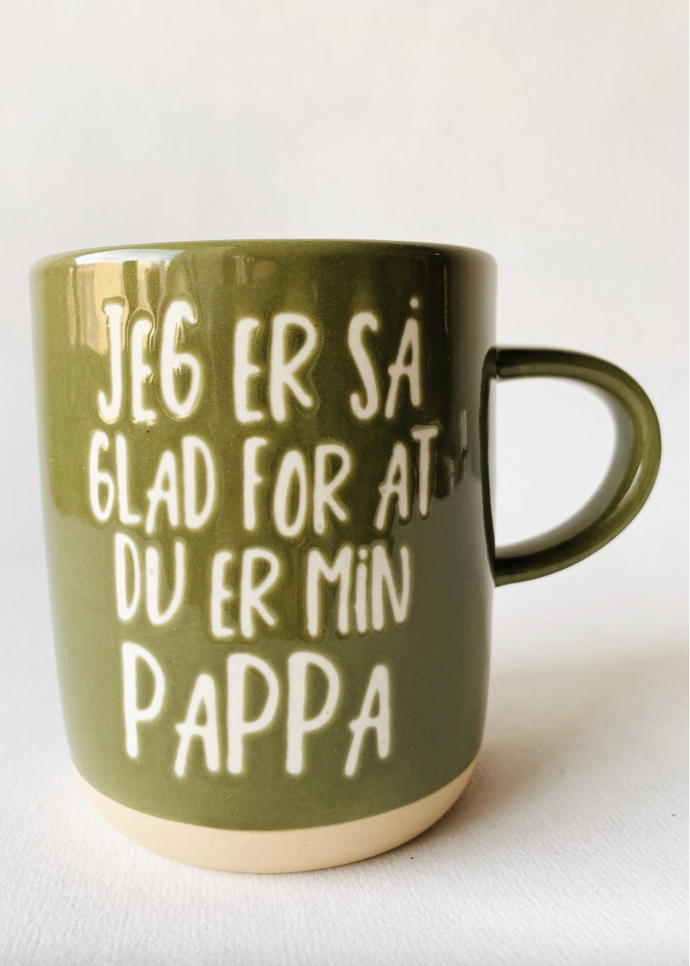 Krus med tekst