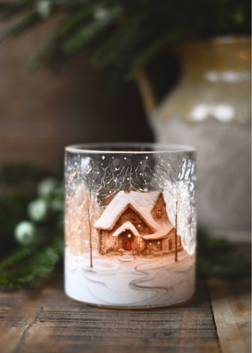 Lysglass hytte