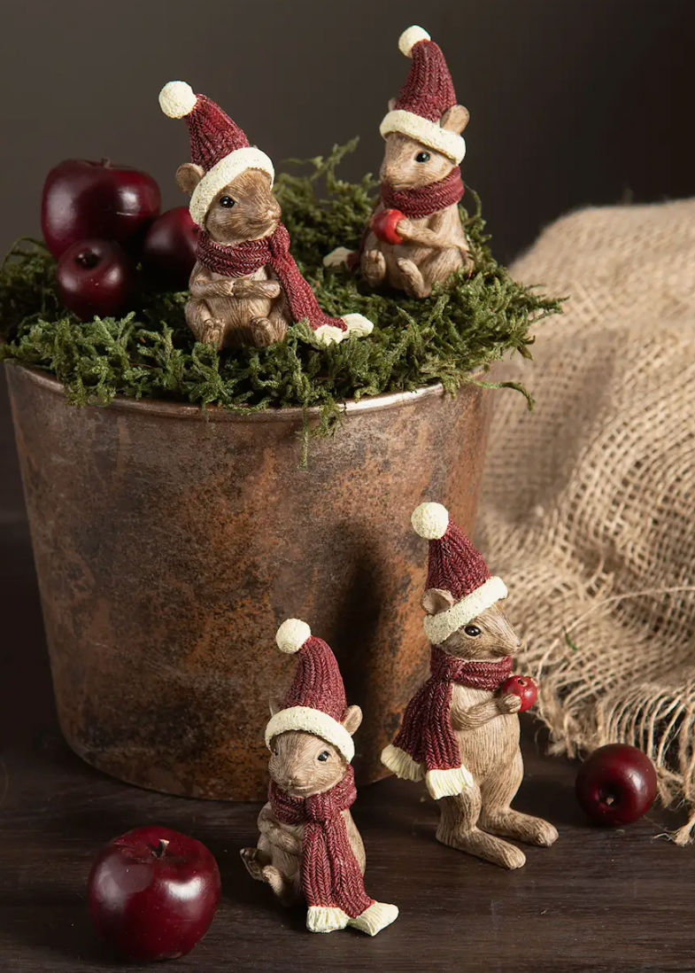 mus juledekor