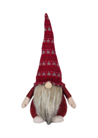 Nisse sittende