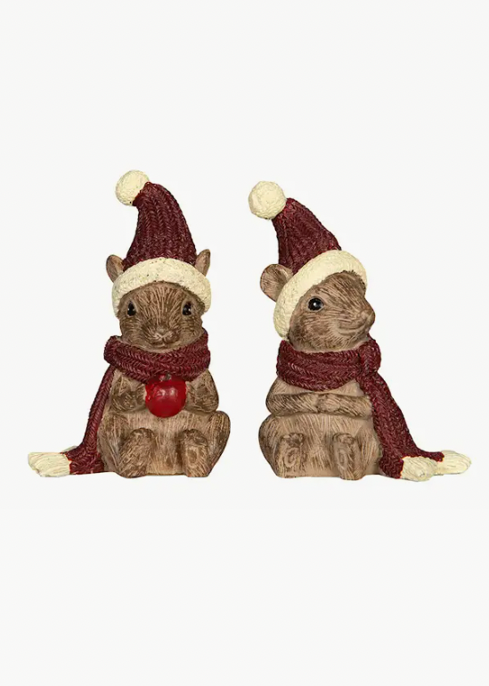 mus juledekor