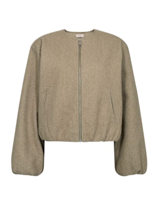 Kort bomber-jakke