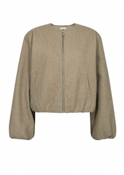 Kort bomber-jakke