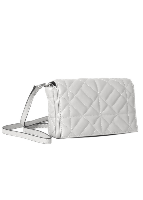 Offwhite waffel clutch veske