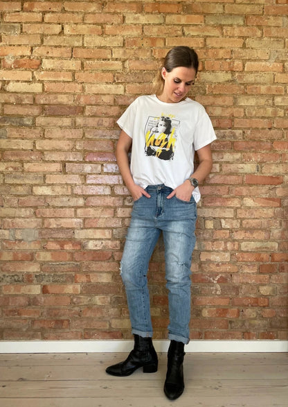 Lys blå jeans