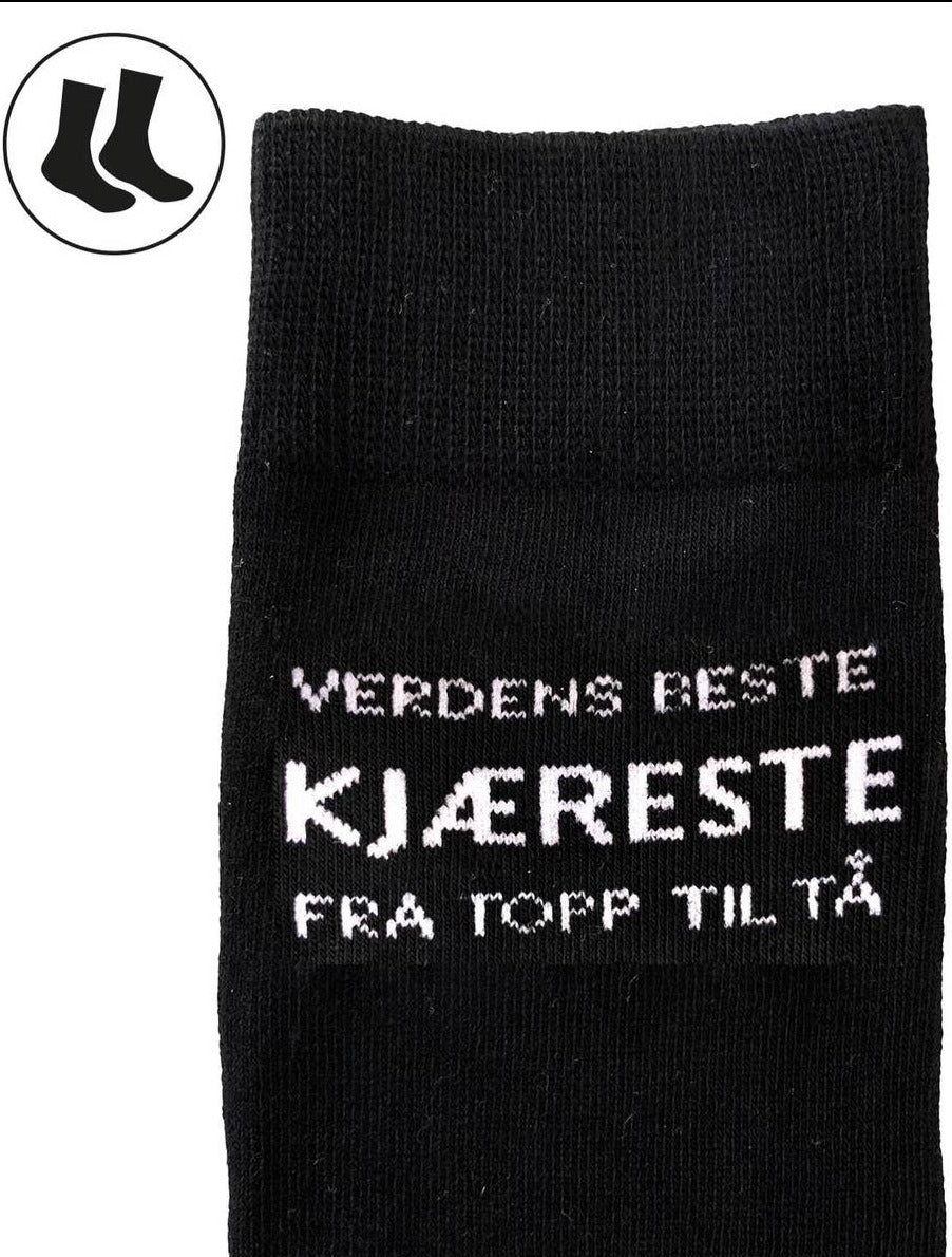 Verdens beste kjæreste - herrestrømper