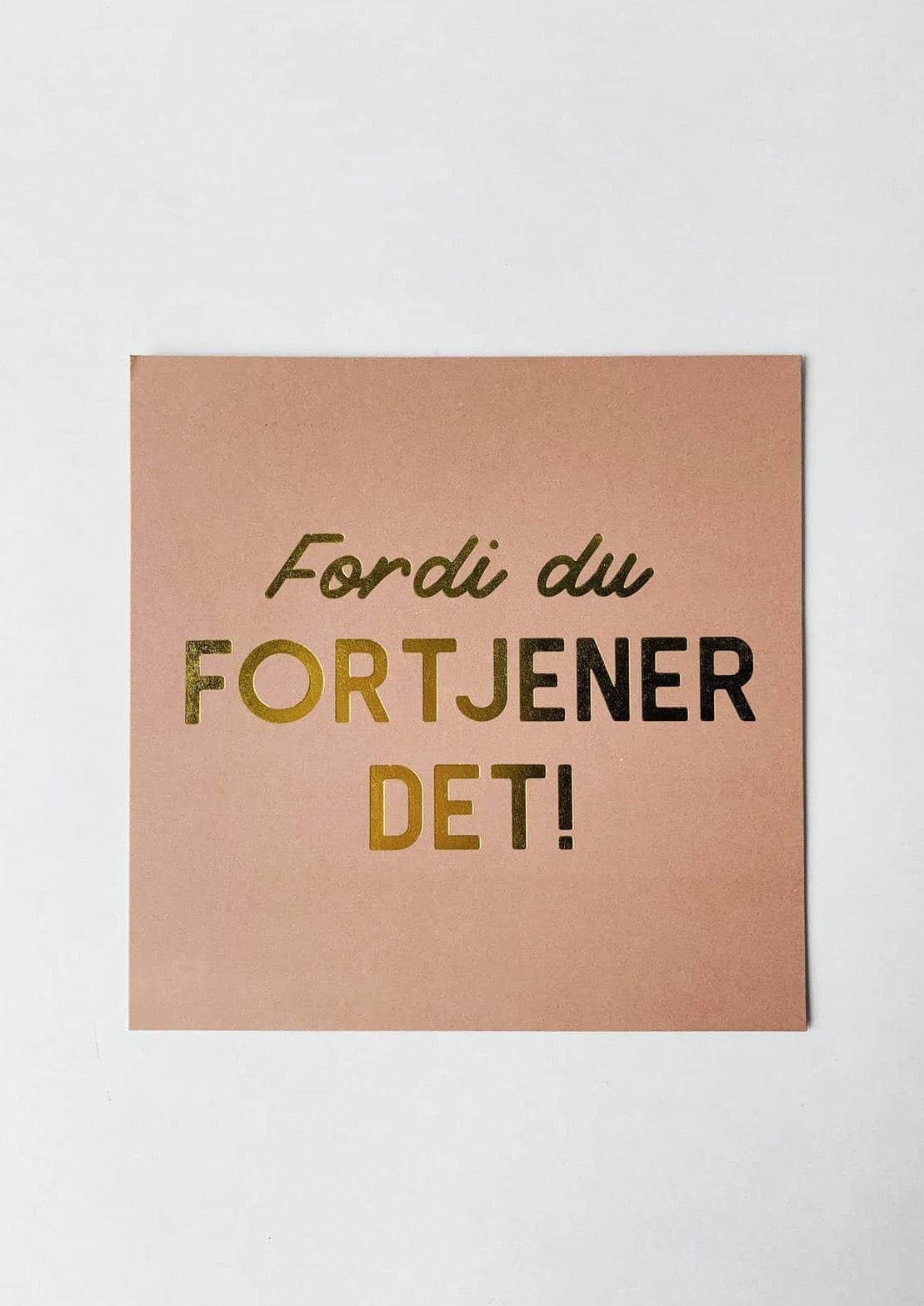 Kort m/ konvolutt fra Trend Design