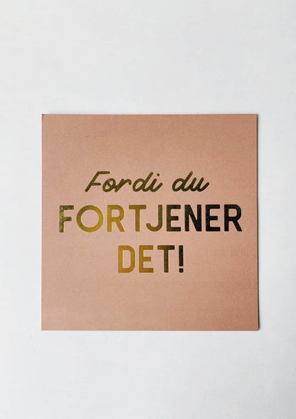 Kort m/ konvolutt fra Trend Design