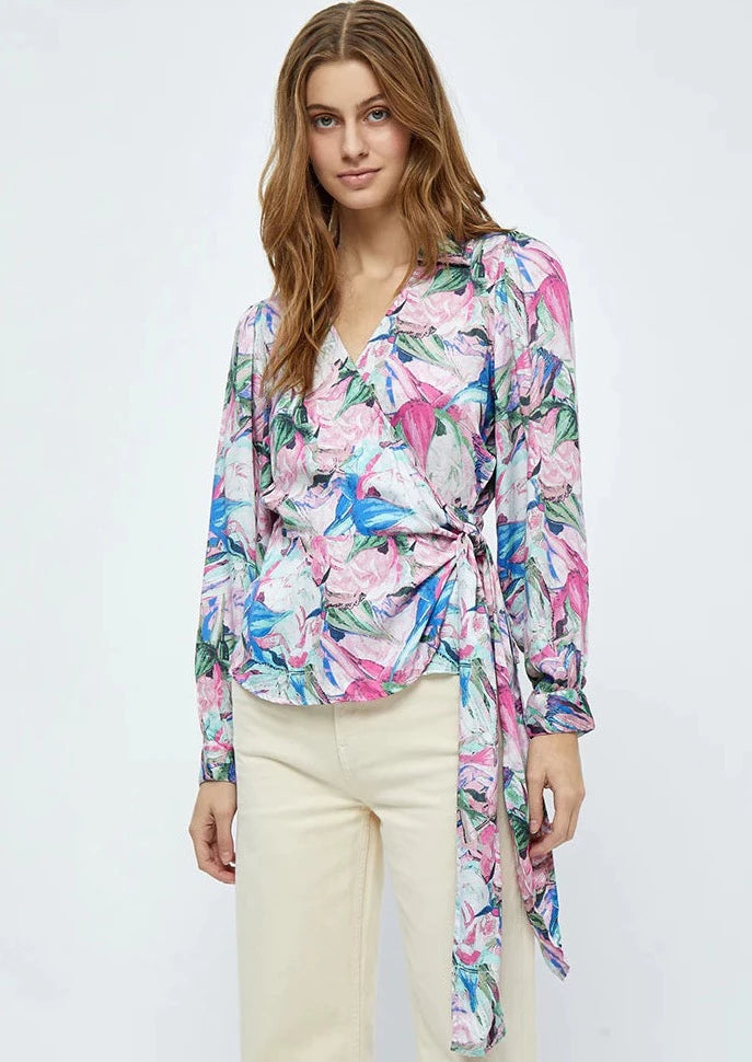 Mercy Wrap Blouse