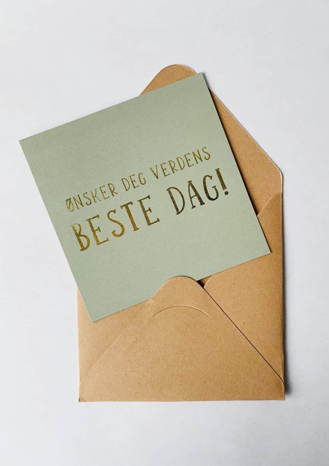 Kort m/ konvolutt fra Trend Design